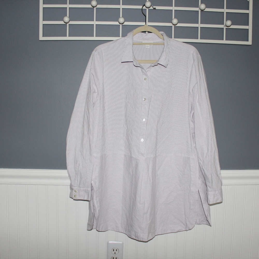 Striped Blouse Tunic
